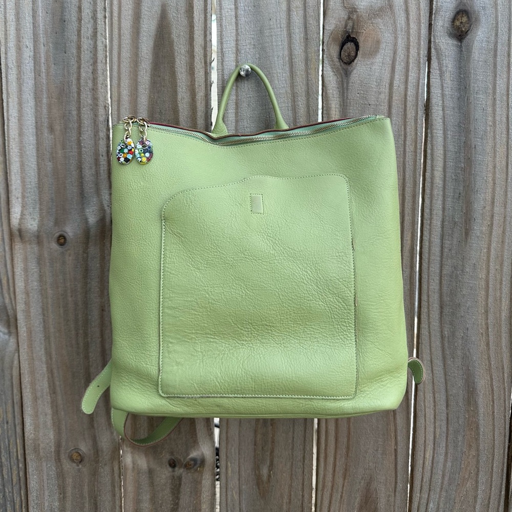 Terrida Murano Collection Aurora Square Backpack Bag